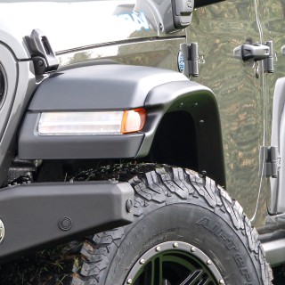 Poszerzenia 5cm Wrangler Phev 4xe hybryda JLU z TUV Fender Flares