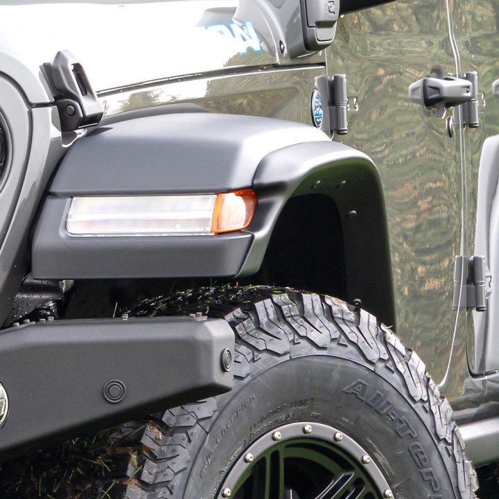 Poszerzenia 5cm Wrangler Phev 4xe hybryda JLU z TUV Fender Flares