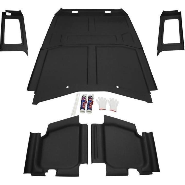 Wyciszenie izolacja dachu wrangler JLU czarne