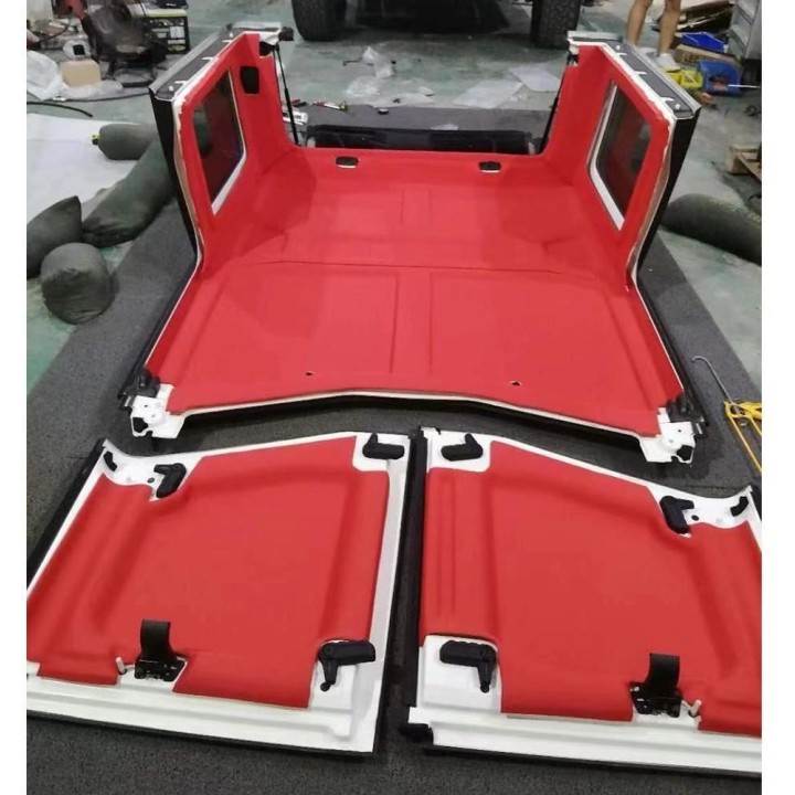 Wyciszenie izolacja dachu Wrangler JLU red
