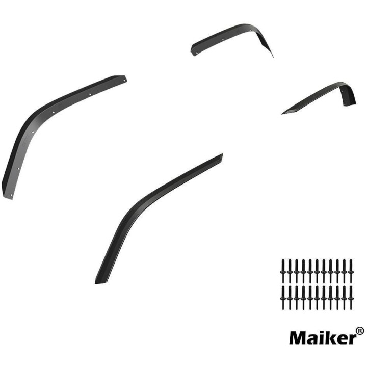 Poszerzenia 22mm Jeep Wrangler JL & JLU Unlimited 4XE 2/4 Doors