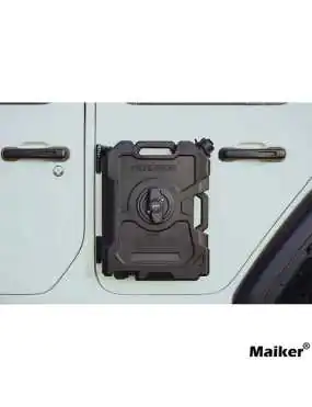 Maiker 9L Door Tank With Aluminum Bracket For Jeep Wrangler JKJL Accessories