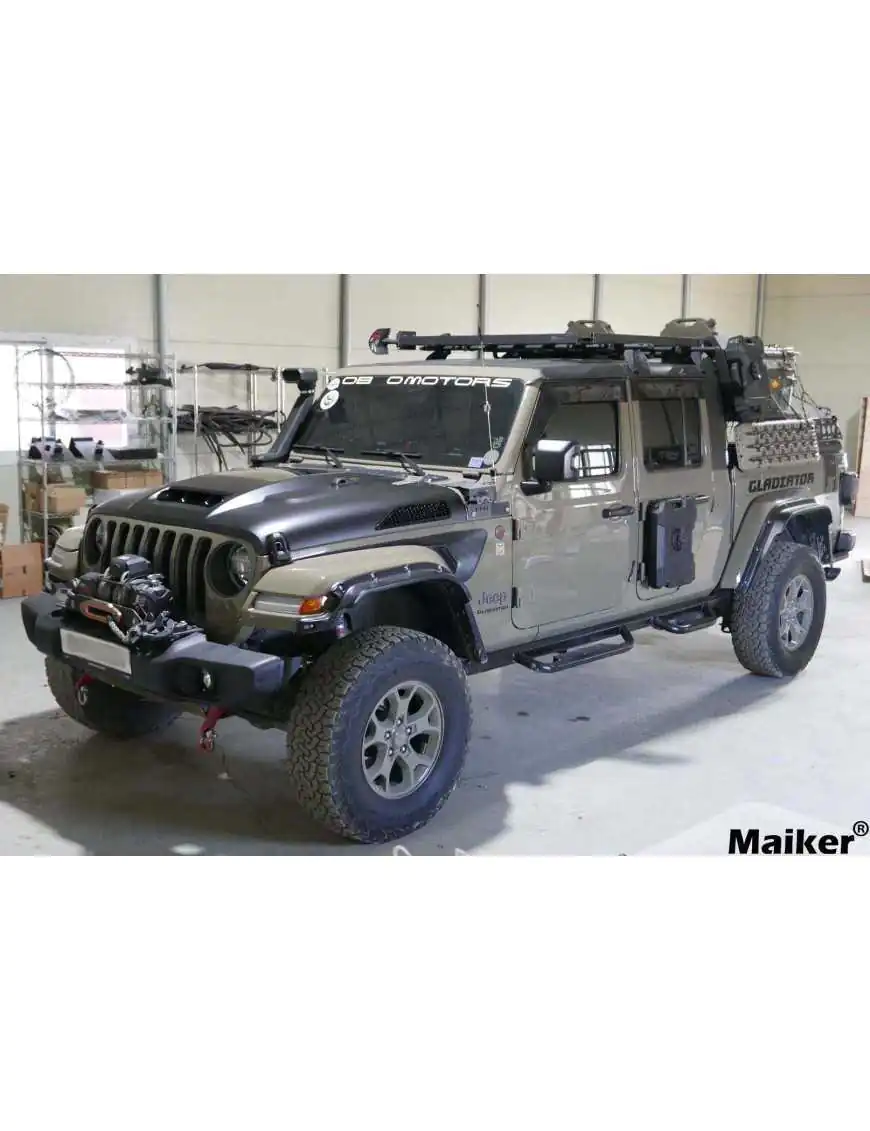 Maiker 9L Door Tank With Aluminum Bracket For Jeep Wrangler JKJL Accessories