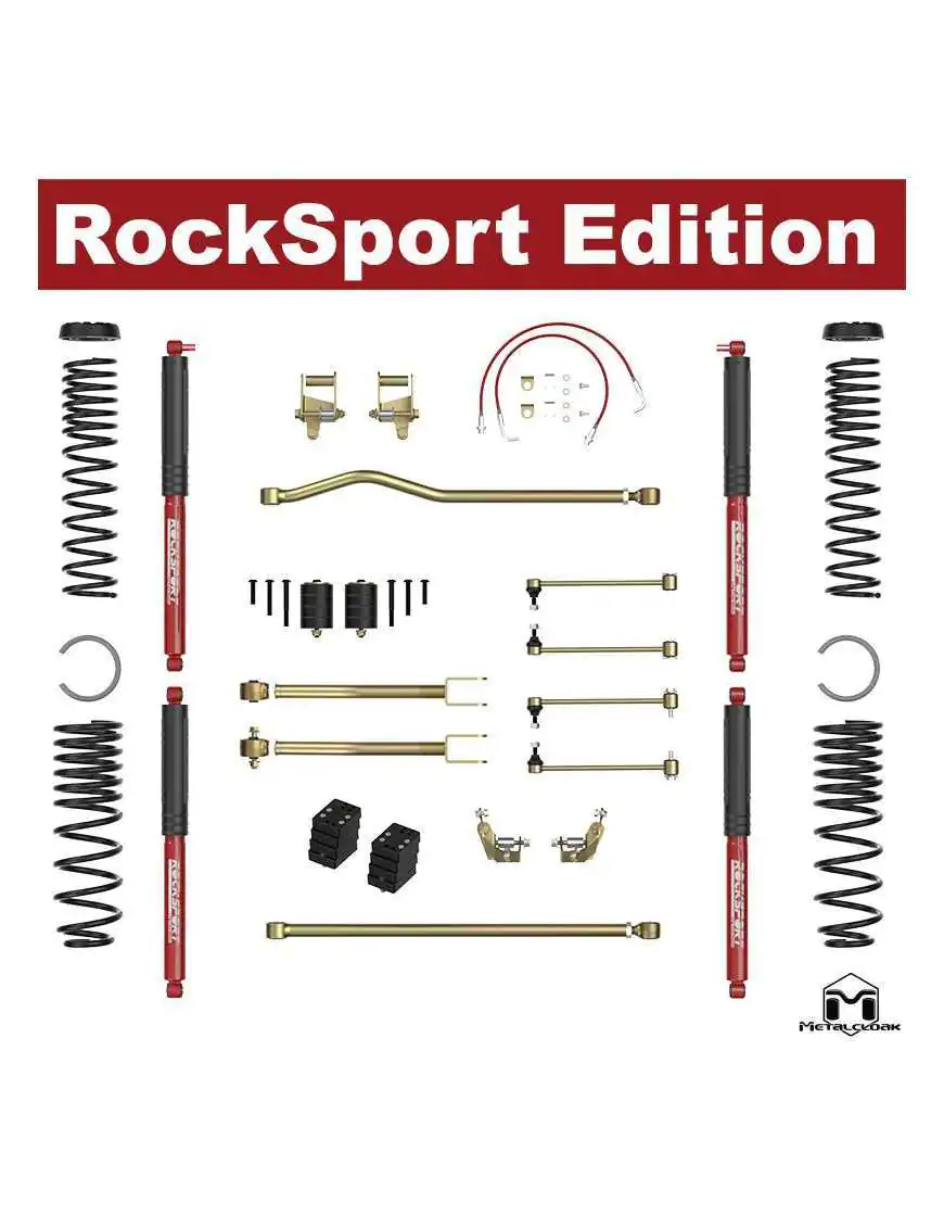 Jeep JT Gladiator 2.5" True Dual Rate Lift Kit RockSport Edition