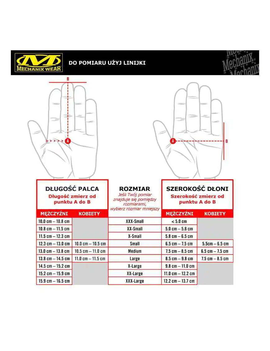 Rękawice Nitrylowe Warsztatowe Mechanix 5 Mil HD (10 sztuk) L