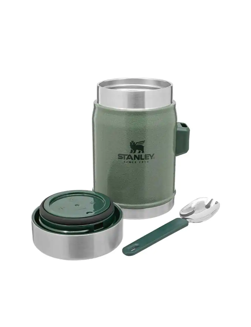 TERMOS OBIADOWY ZE SZTUĆCEM CLASSIC - 0,4 L HAMMERTONE GREEN / STANLEY