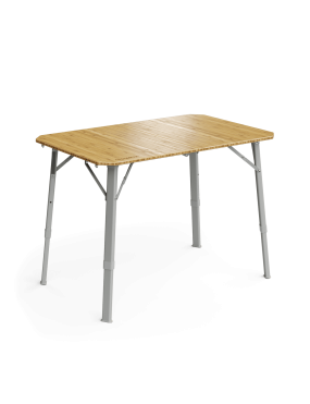 Bambusowy stół kempingowy, regulowana wysokość  Dometic GO Compact Camp Table