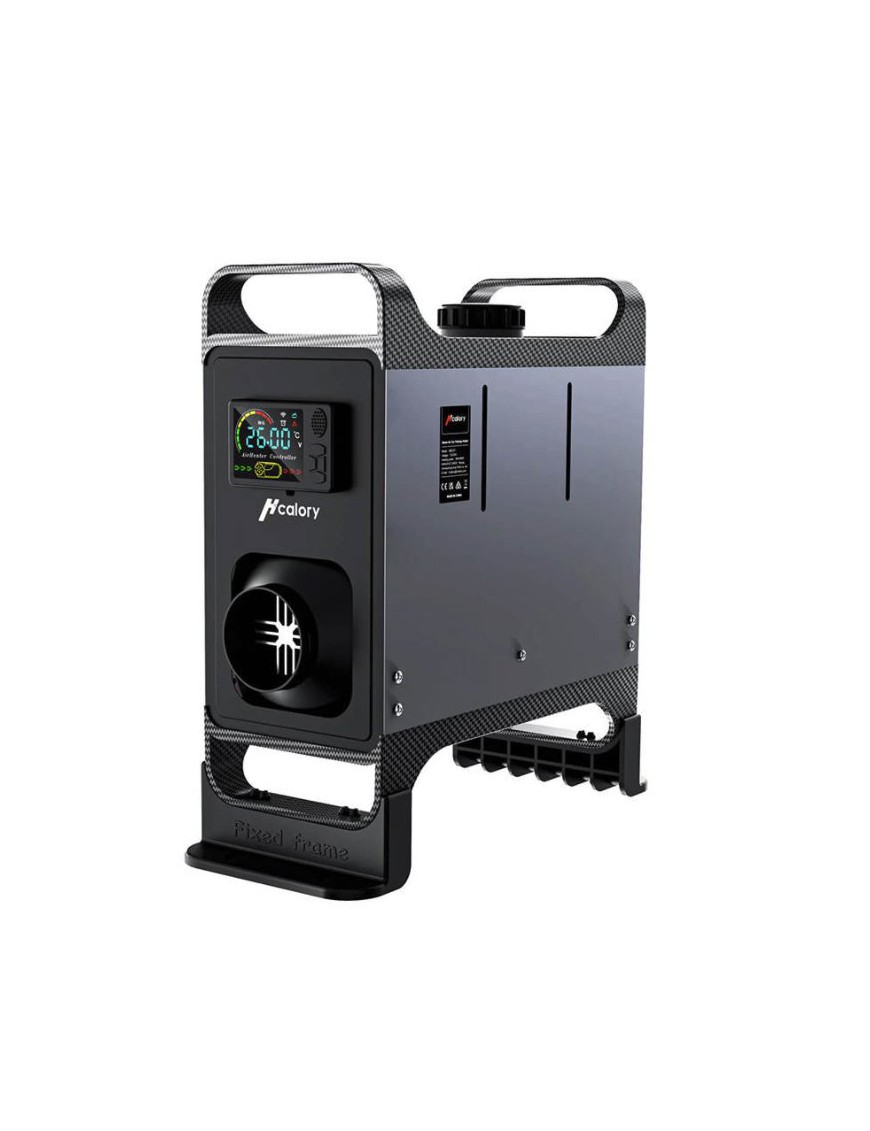 Ogrzewanie postojowe nagrzewnica HCALORY HC-A02, 8 kW, Diesel, Bluetooth (szare)