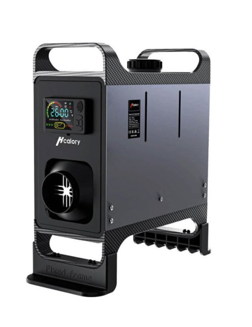 Ogrzewanie postojowe nagrzewnica HCALORY HC-A02, 8 kW, Diesel, Bluetooth (szare)