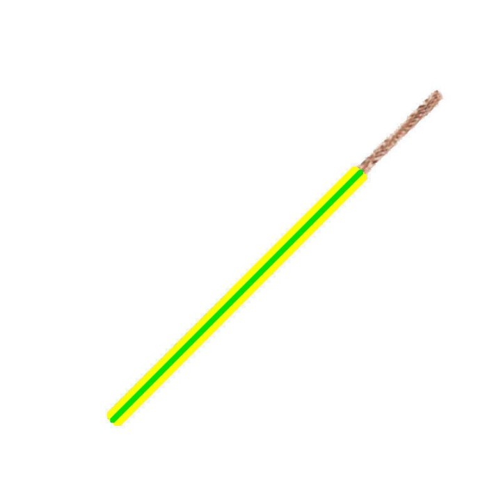 KABEL FLRY-B 0,5MM2 ŻÓŁTO-ZIELONY