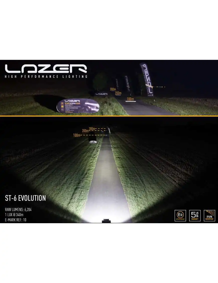 LAZER ST6 Evolution - black | Szekla4x4.pl