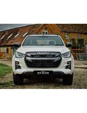 Zestaw dwóch lamp LAZER Linear 6 Elite z systemem montażu w fabrycznym grillu - Isuzu D-Max (2021 -) | Szekla4x4.pl