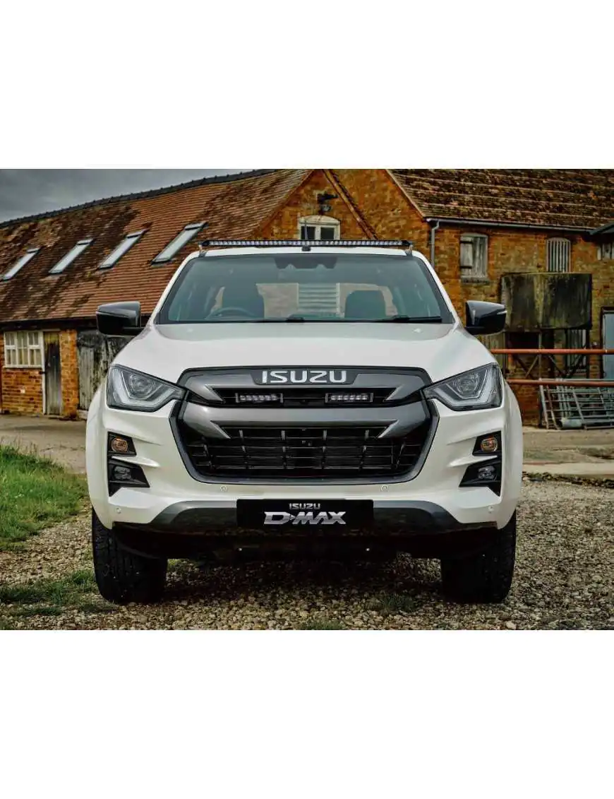 Zestaw dwóch lamp LAZER Linear 6 Elite z systemem montażu w fabrycznym grillu - Isuzu D-Max (2021 -) | Szekla4x4.pl