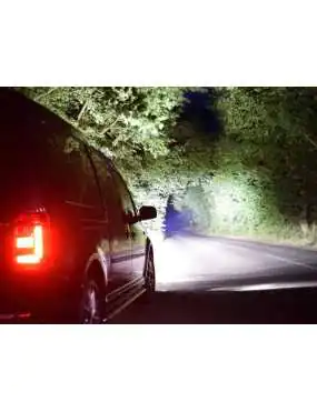 Zestaw dwóch lamp LAZER Linear 6 z systemem montażu w fabrycznym grillu - Volkswagen Caddy (2015-) | Szekla4x4.pl