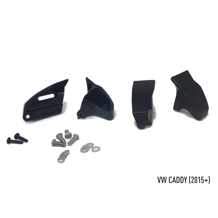 Zestaw dwóch lamp LAZER Linear 6 Elite z systemem montażu w fabrycznym grillu - Volkswagen Caddy (2015-) - ujęcie 6