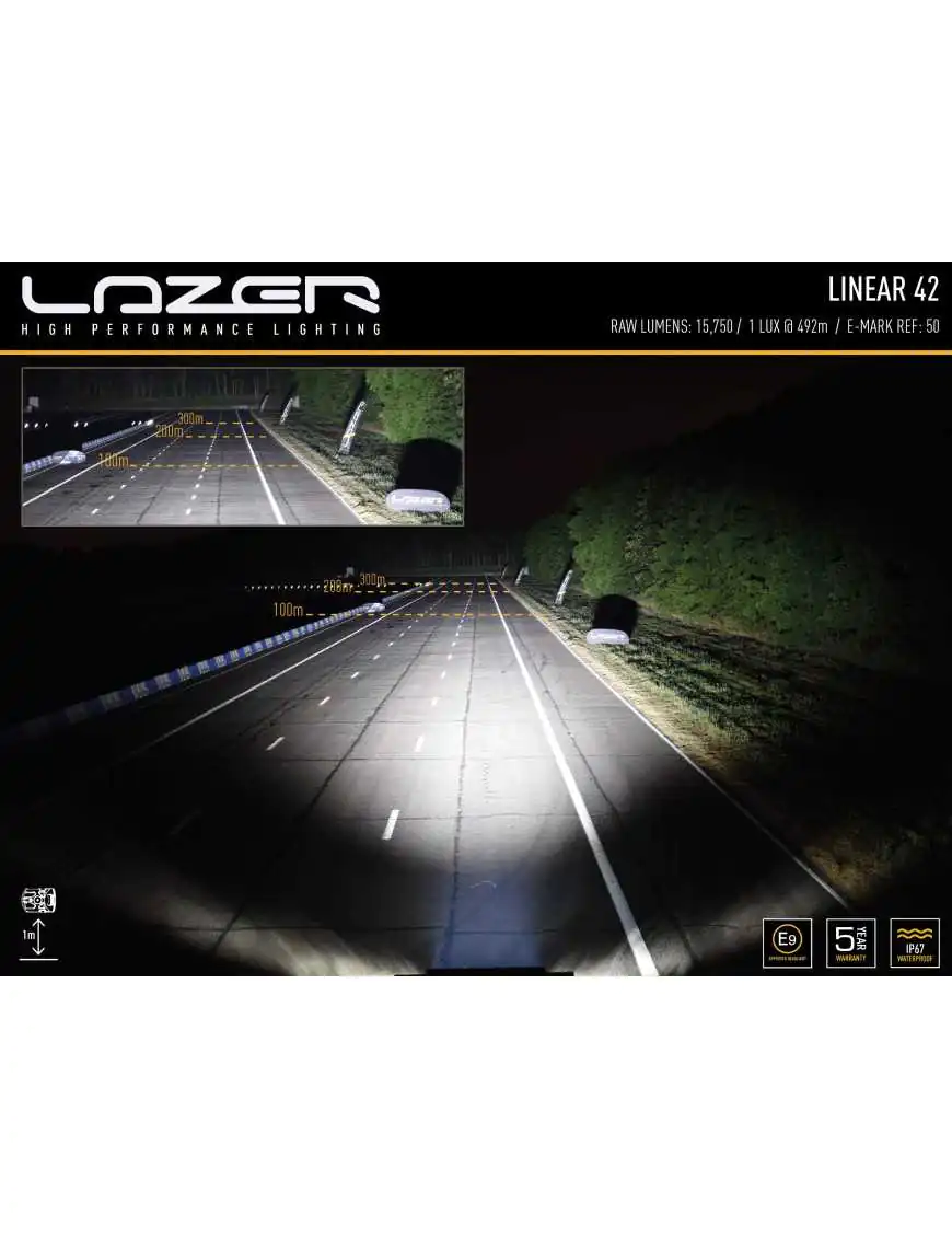 LAZER Linear 42 | Szekla4x4.pl