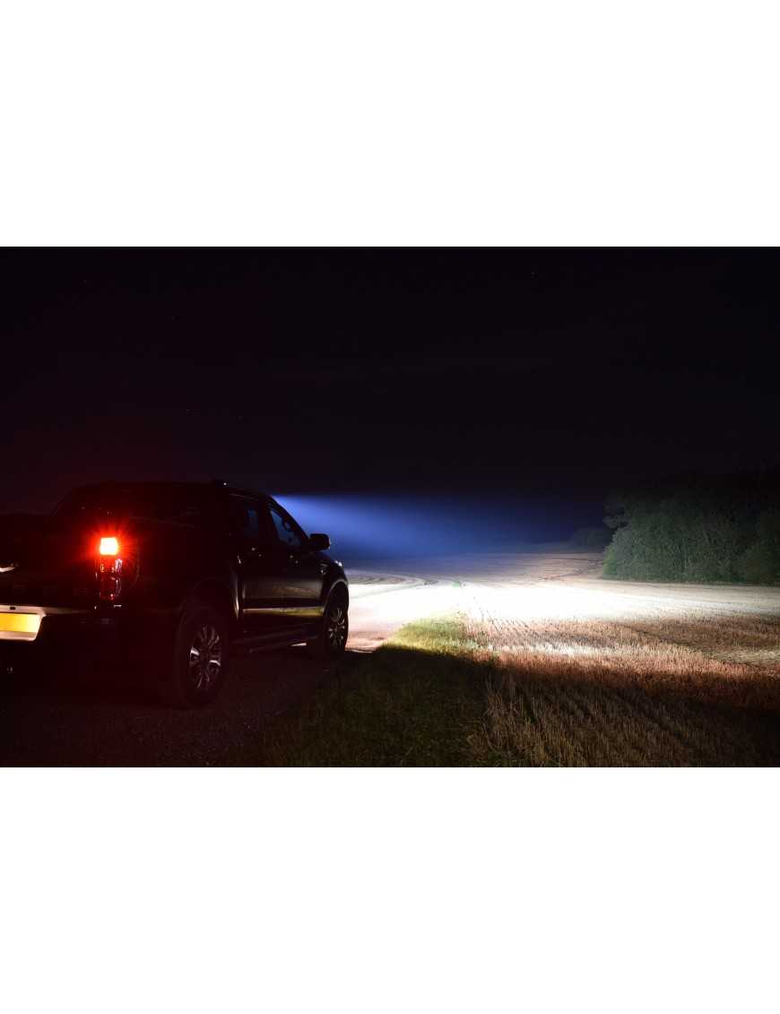 Zestaw do montażu na dachu lampy LAZER Linear-36 - Ford Ranger (2016 -) wersja z relingami dachowymi - wysokość 42 mm