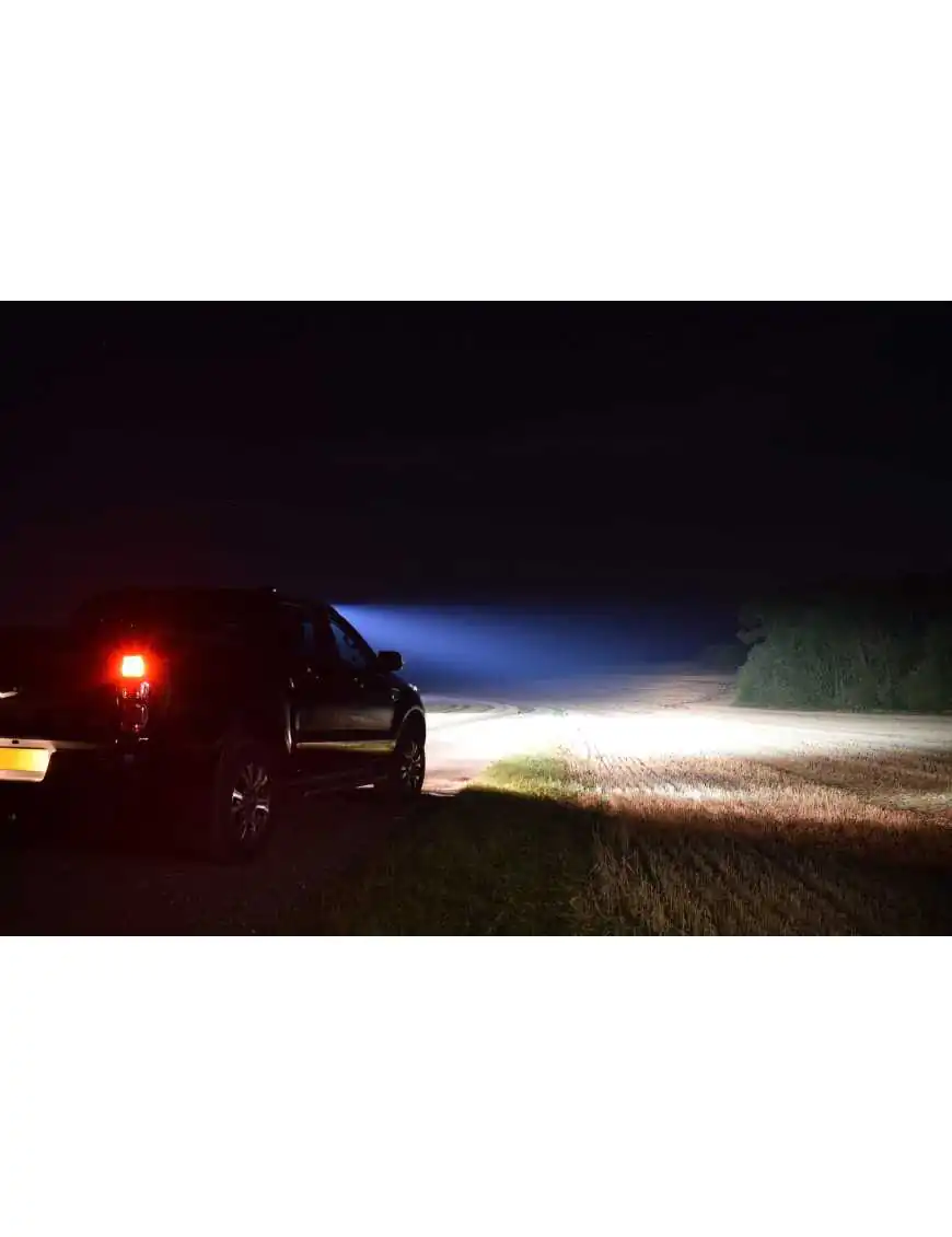 Zestaw do montażu na dachu lampy LAZER Linear-36 - Ford Ranger (2016 -) wersja z relingami dachowymi - wysokość 42 mm | Szekla4x4.pl