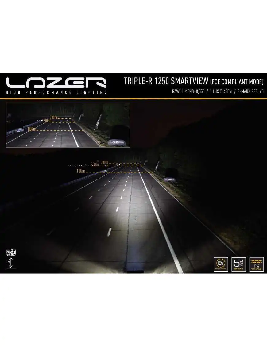 LAZER Triple-R 1250 Smartview - zestaw | Szekla4x4.pl