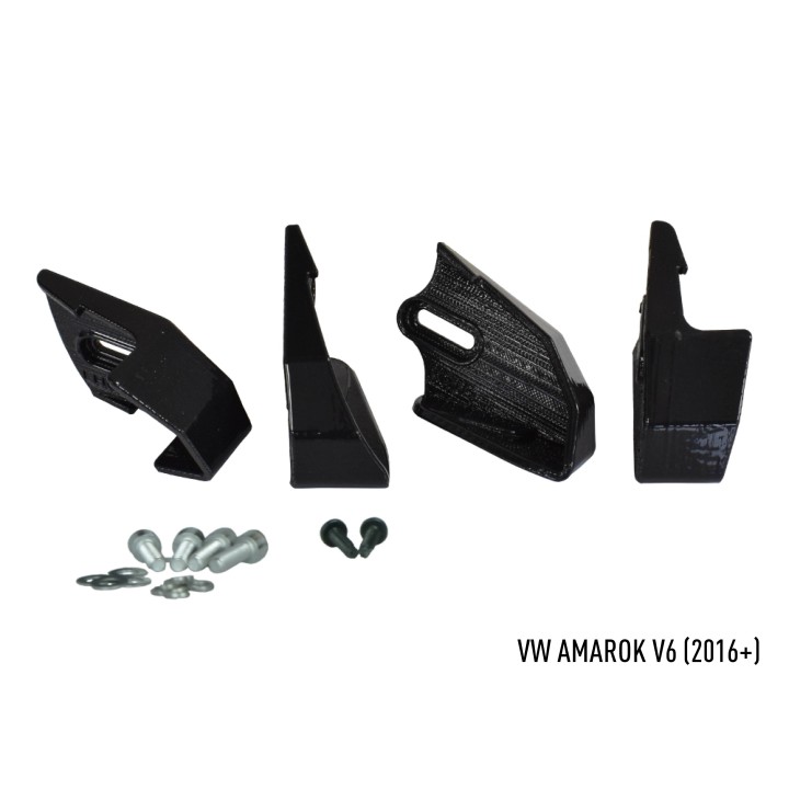 Zestaw dwóch lamp LAZER Triple-R 750 (Gen2) z systemem montażu w fabrycznym grillu - Volkswagen Amarok V6 (2016  - ujęcie 9