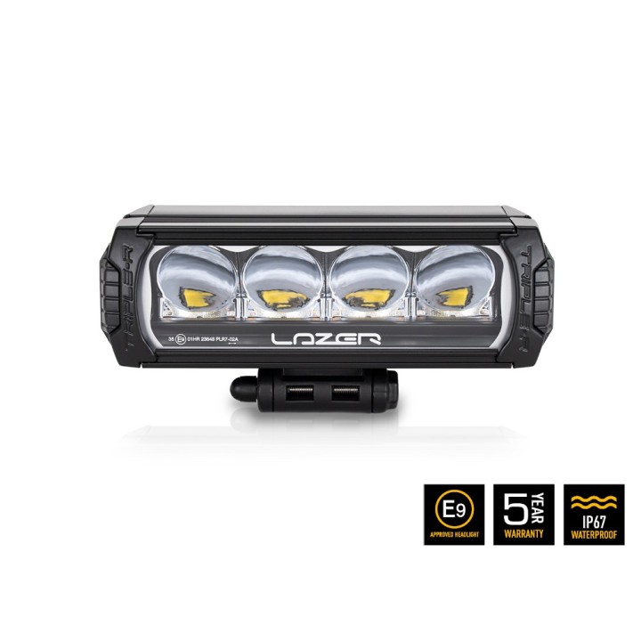 Zestaw dwóch lamp LAZER TRIPLE-R 750 (Gen2) z systemem montażu w fabrycznym grillu - Ford Ranger (2019 - 2022) - ujęcie 5