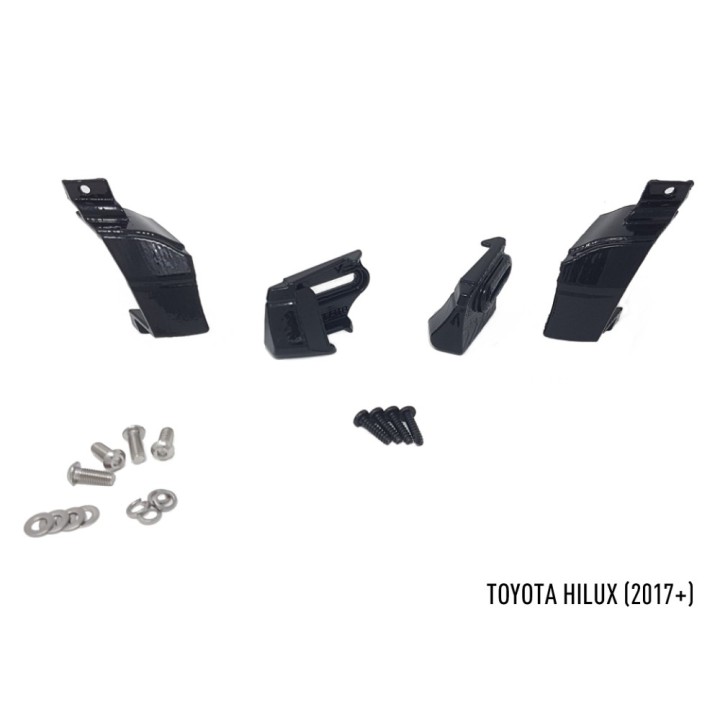 Zestaw dwóch lamp LAZER TRIPLE-R 750 Elite (Gen2) z systemem montażu w fabrycznym grillu - Toyota Hilux (2015  - ujęcie 13