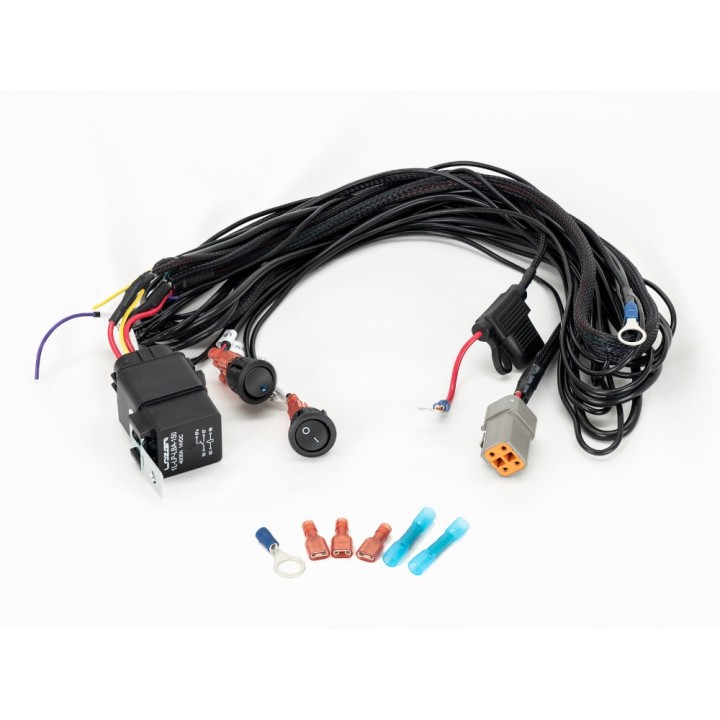 Zestaw lampy LAZER Linear 18 Elite i-LBA - z systemem montażu w fabrycznym grillu - Toyota RAV4 Hybrid (2018 -) - ujęcie 11