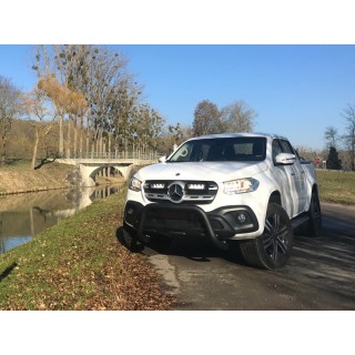 Zestaw dwóch lamp LAZER TRIPLE-R 750 (Gen2) z systemem montażu w fabrycznym grillu - Mercedes-Benz X-Class (2017 -)