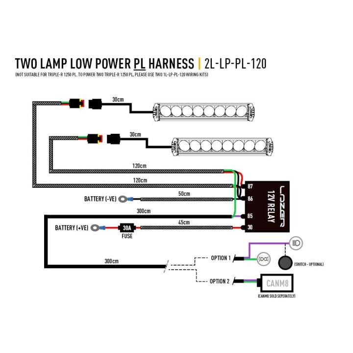 Zestaw dwóch lamp LAZER TRIPLE-R 750 (Gen2) z systemem montażu w fabrycznym grillu - Nissan Patrol Y62 (2018 -) - ujęcie 11