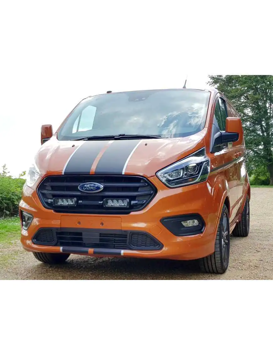 Zestaw dwóch lamp LAZER TRIPLE-R 750 (Gen2) z systemem montażu w fabrycznym grillu - Ford Transit Custom (2018 -) 