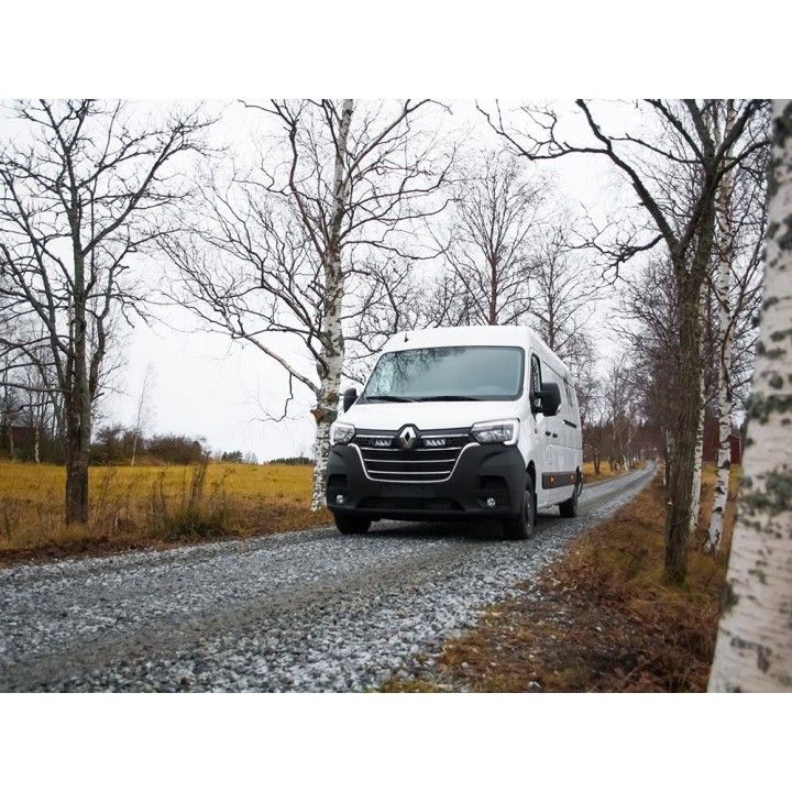 Zestaw dwóch lamp LAZER TRIPLE-R 750 (Gen2) z systemem montażu w fabrycznym grillu - Renault Master (2019 - 2024) - ujęcie 3