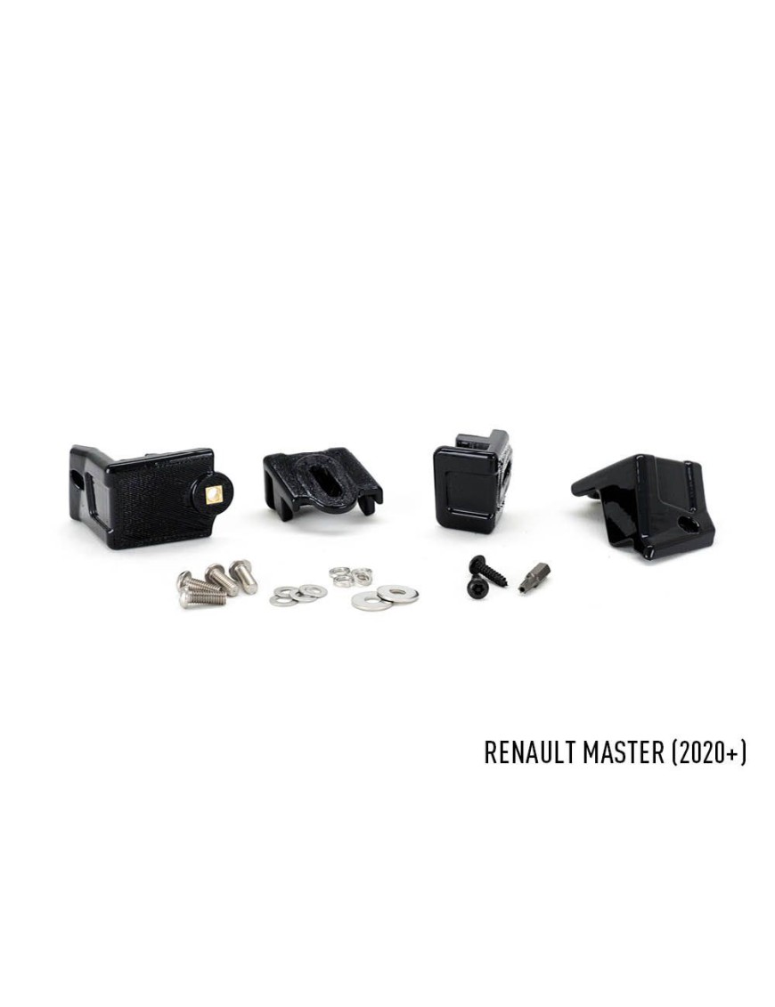 Zestaw dwóch lamp LAZER TRIPLE-R 750 Elite (Gen2) z systemem montażu w fabrycznym grillu - Renault Master (2019 -) 
