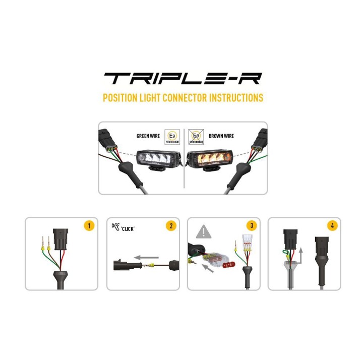 Zestaw dwóch lamp LAZER TRIPLE-R 750 (Gen2) z systemem montażu w fabrycznym grillu - Toyota V8 LC200 Series (2015 -) - ujęcie 13
