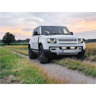 Zestaw dwóch lamp LAZER TRIPLE-R 750 (Gen2) z systemem montażu w fabrycznym grillu - Land Rover Defender (2020 -) - ujęcie 2