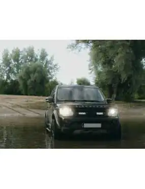 Zestaw dwóch lamp LAZER TRIPLE-R 750 (Gen2) z systemem montażu w fabrycznym grillu - Land Rover Discovery4 (2014 -)  | Szekla4x4.pl