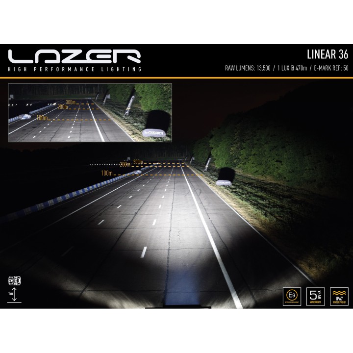 LAZER Linear 36 Double E-mark - ujęcie 11
