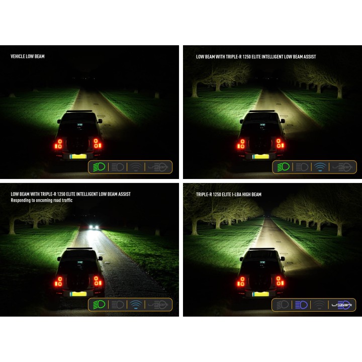 LAZER Triple-R 1250 Elite i-LBA — panel LED 13 136 lm ze wsparciem świateł mijania - ujęcie 6