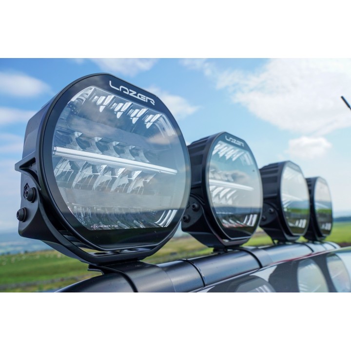 LAZER Sentinel 9'' Black ze światłami pozycyjnymi – okrągła lampa LED - ujęcie 14