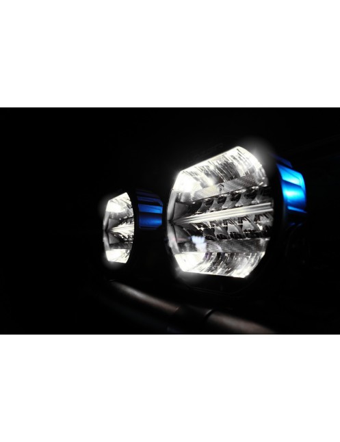 LAZER Sentinel Black – okrągła lampa LED