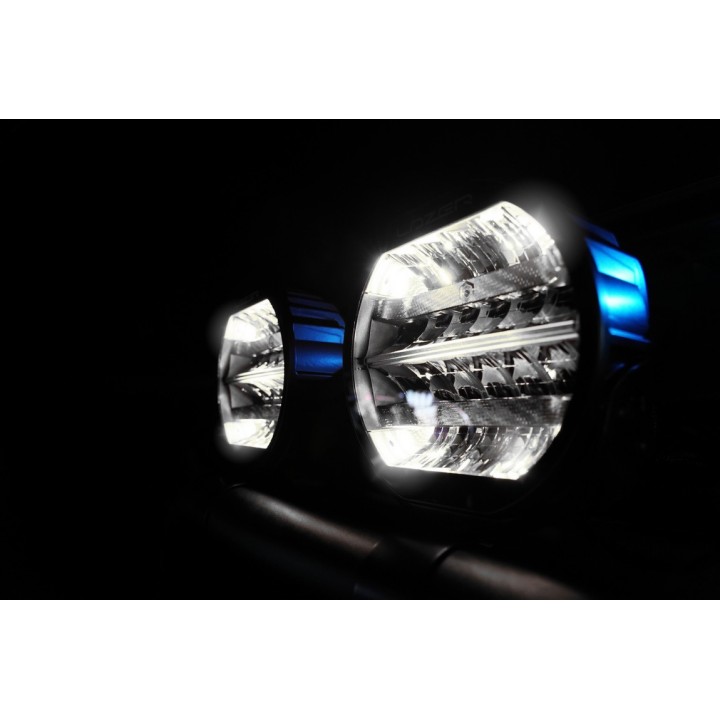 LAZER Sentinel 9'' Black ze światłami pozycyjnymi – okrągła lampa LED - ujęcie 18