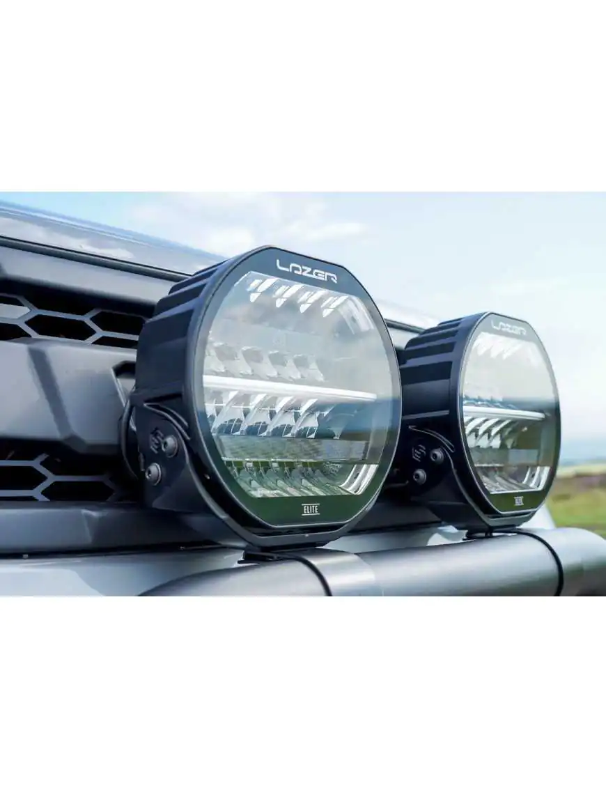 LAZER Sentinel 9" Chrome – okrągła lampa LED | Szekla4x4.pl