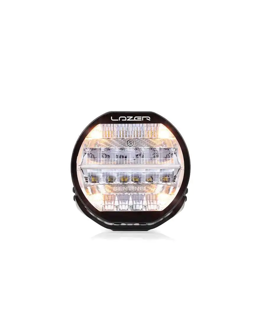 LAZER Sentinel 9" Chrome - round LED lamp