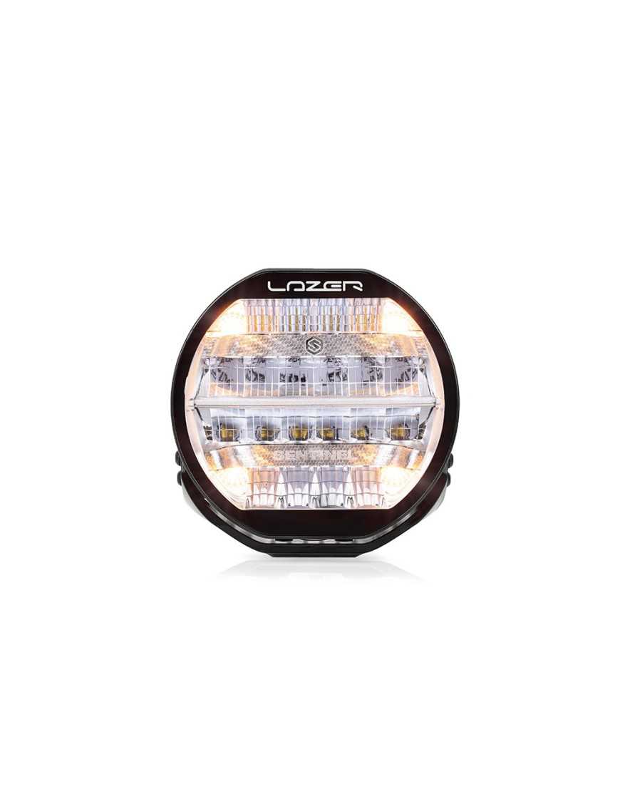 LAZER Sentinel Chrome – okrągła lampa LED