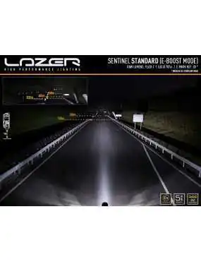 LAZER Sentinel 9" Chrome - round LED lamp