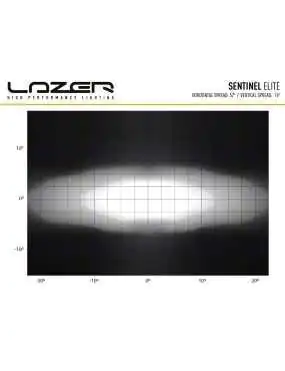 LAZER Sentinel 9" Elite Black - round LED lamp