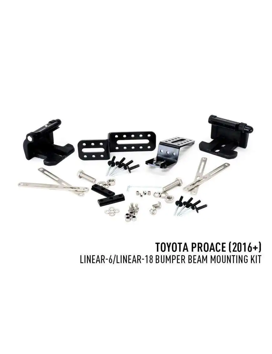 Lighting installation kit LAZER Linear 6 / Linear 18 - Toyota ProAce (2016 -)