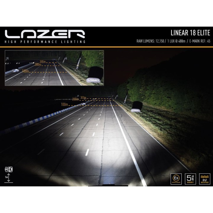 Zestaw montażowy oświetlenia LAZER Linear 6 / Linear 18 – Toyota ProAce (2016 -) - ujęcie 9