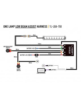 Zestaw lampy LAZER Linear 18 Elite i-LBA - z systemem montażu w fabrycznym grillu - Toyota RAV4 Plug-In (2020 -)