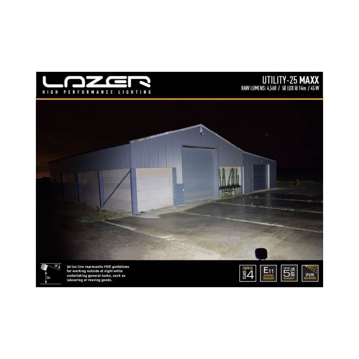 LAZER Utility 25 MAXX - lampa robocza LED - ujęcie 10