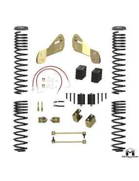 Jeep JK Wrangler Overland Touring Lift Kit, 2.5" Metlcloak